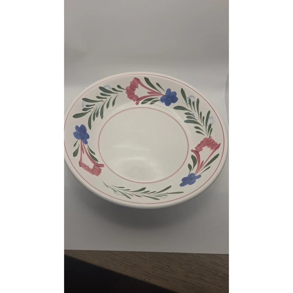 BEAUTIFUL IDEAL IRONSTONE Set Of 2 SERVING BOWLS *SEE DESCRIPTION*